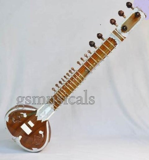 SITAR HEMRAJ TEAK WOOD GSM059