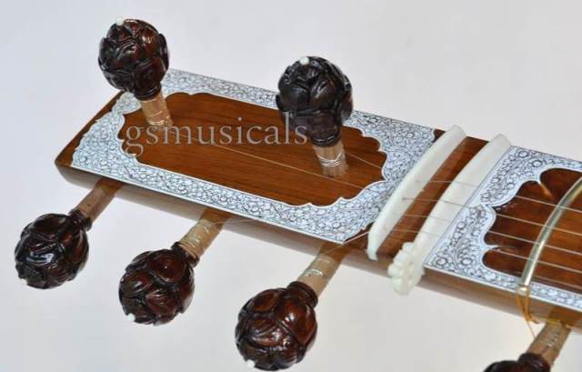 SITAR HEMRAJ TEAK WOOD GSM059