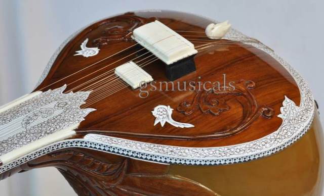 SITAR HEMRAJ TEAK WOOD GSM059