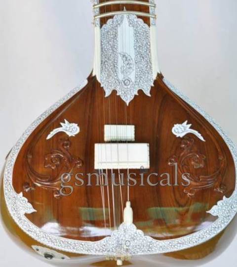SITAR HEMRAJ TEAK WOOD GSM059