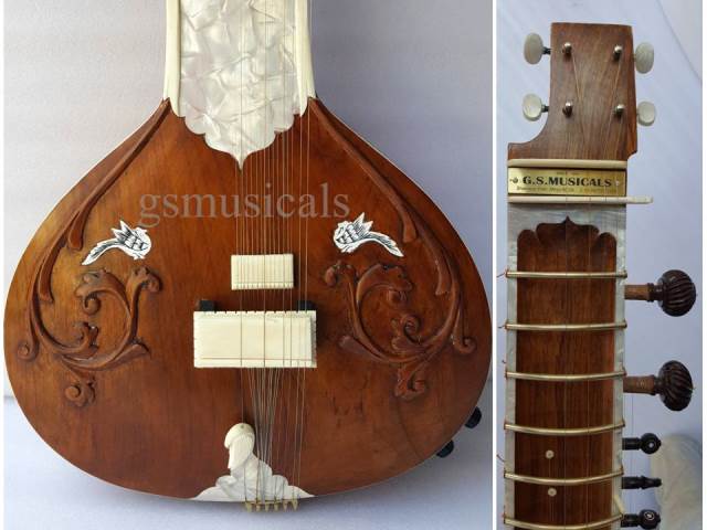 SITAR ELECTRIC FUSION LEFT HANDED GSM066