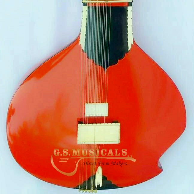 SITAR FUSION ELECTRIC WITH FIBERGLASS CASE GSM077