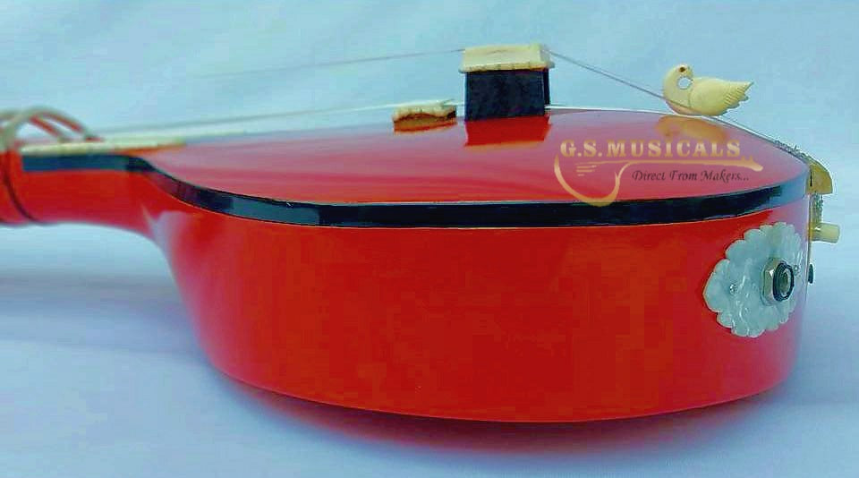 SITAR FUSION ELECTRIC WITH FIBERGLASS CASE GSM077