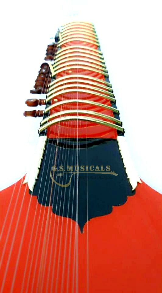 SITAR FUSION ELECTRIC WITH FIBERGLASS CASE GSM077