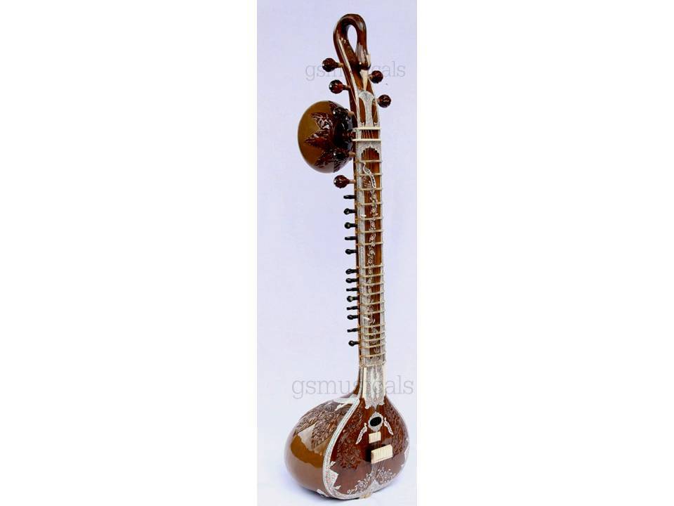 BIRD SITAR PROFFESSIONAL  TEAK WOOD GSM002