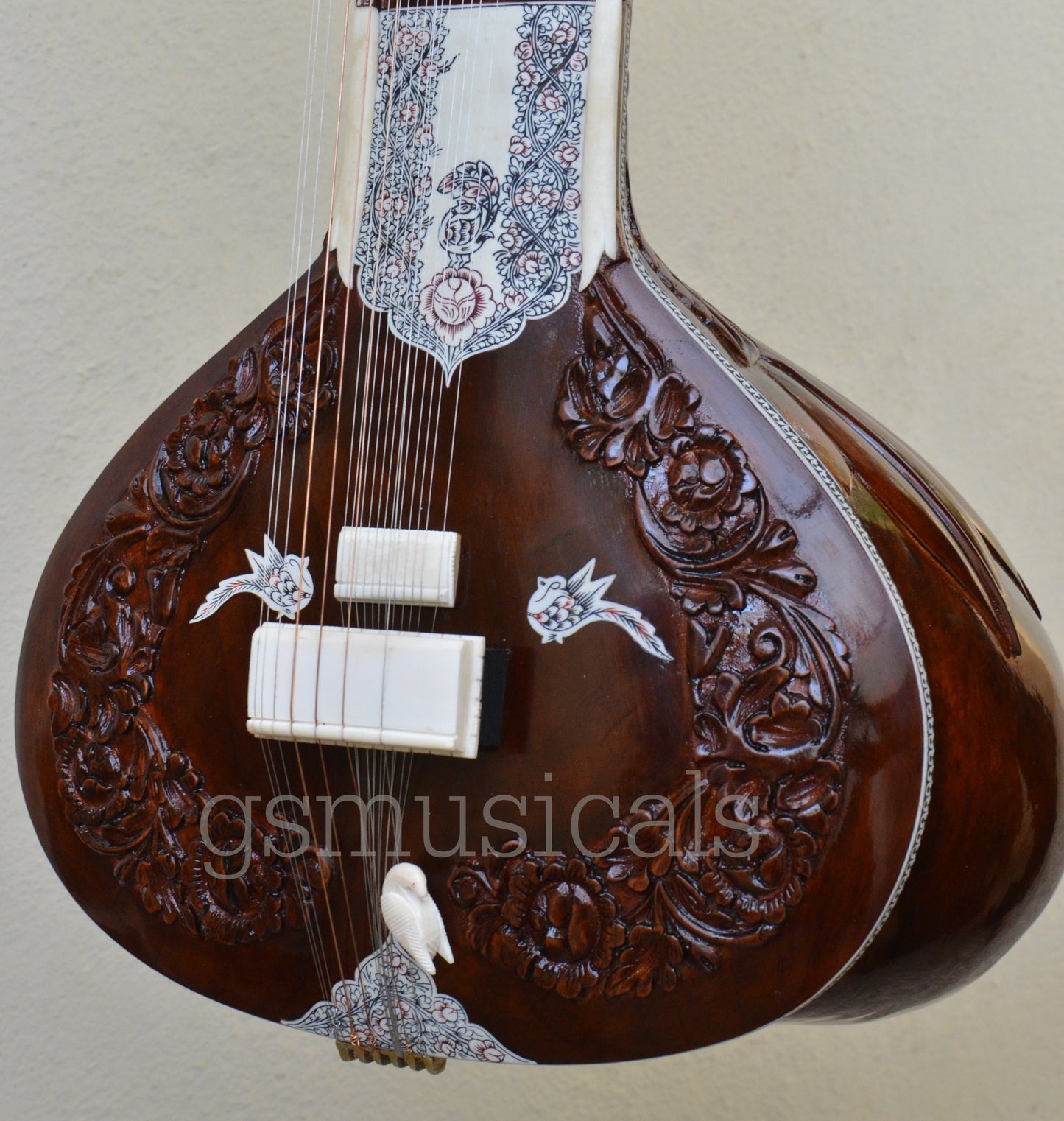 SITAR HEMRAJ BIRD  Pt. RAVI SHANHKAR STYLE GSM007