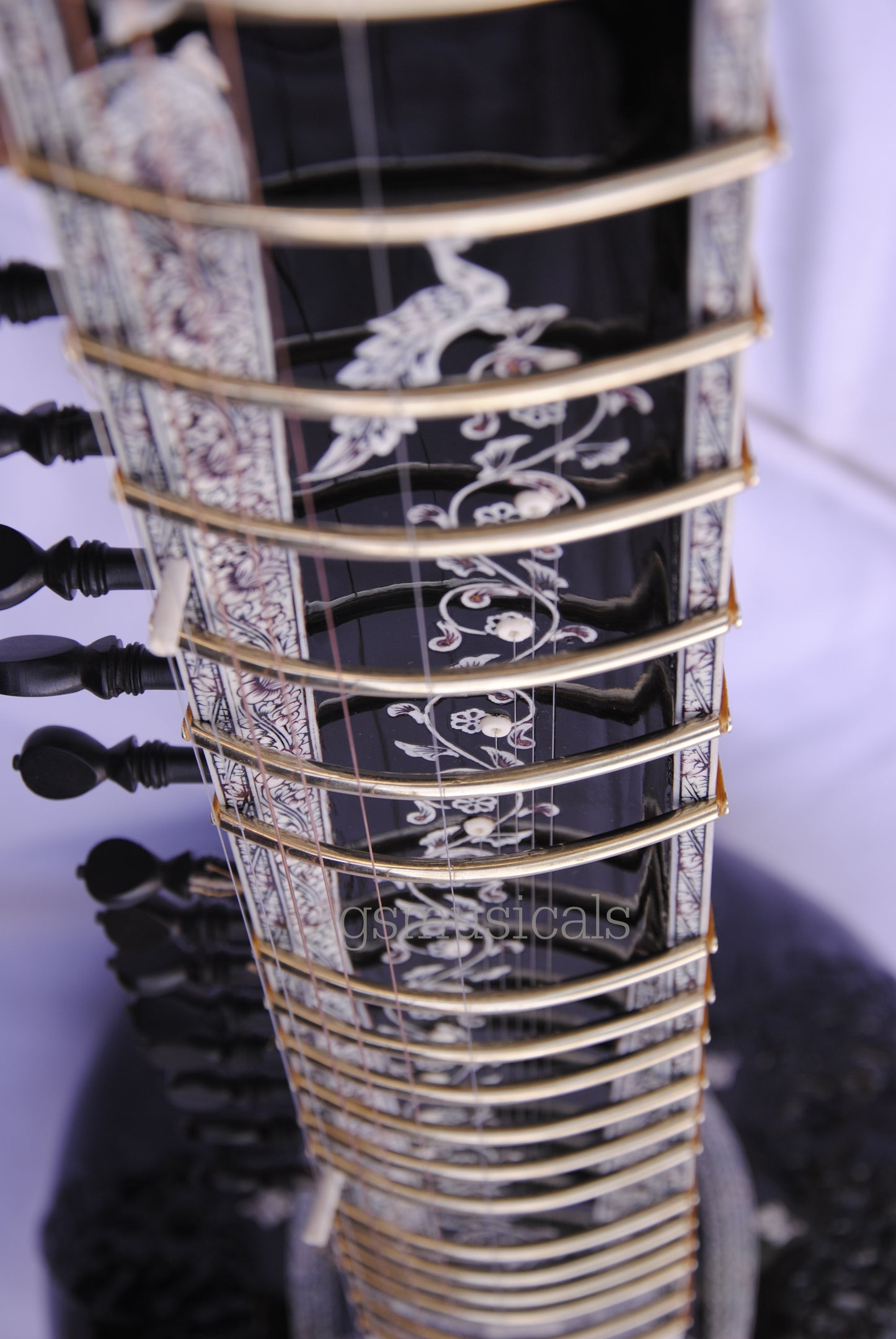 SITAR ROYAL BIRD BLACK GSM005