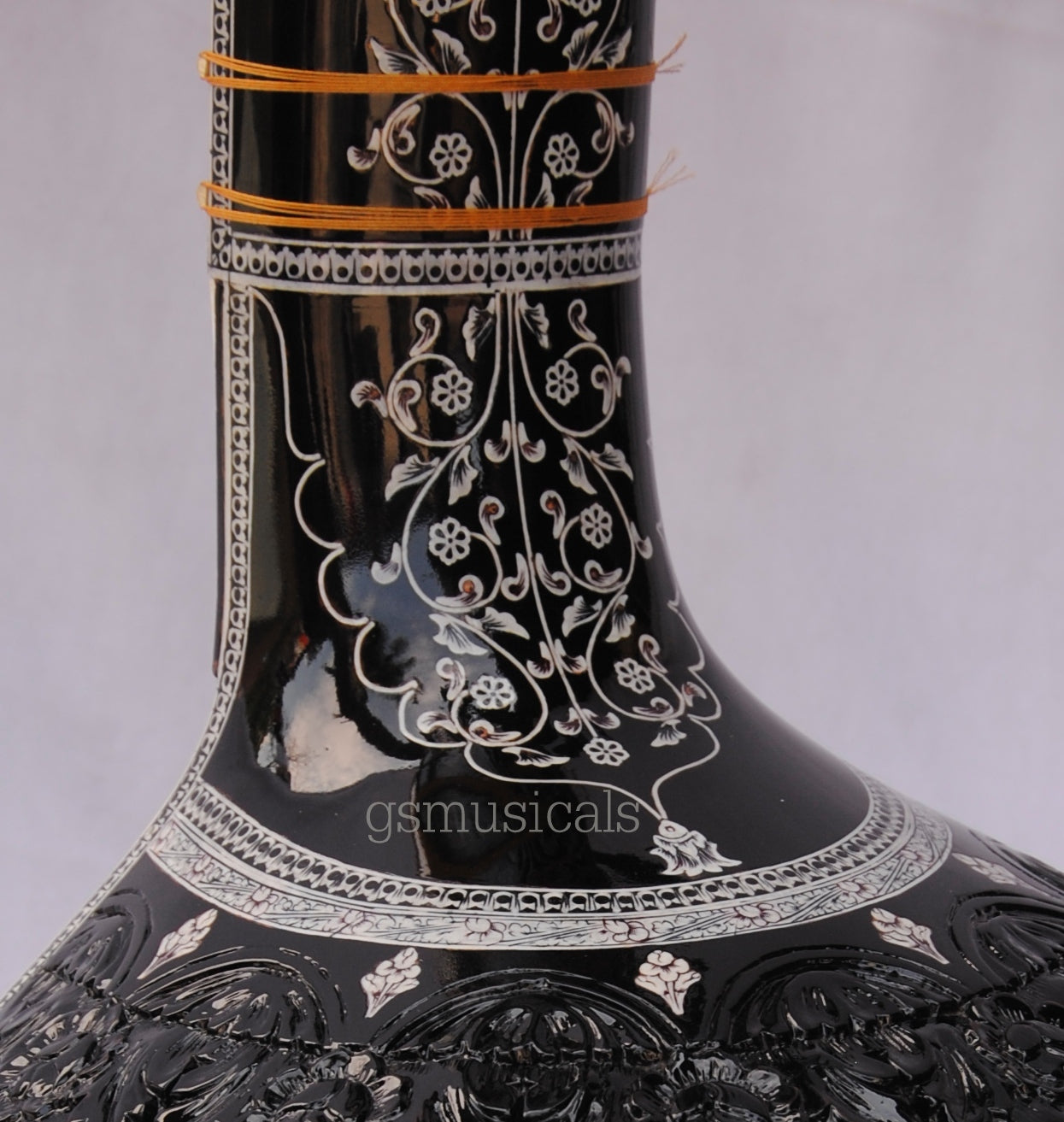 SITAR ROYAL BIRD BLACK GSM005