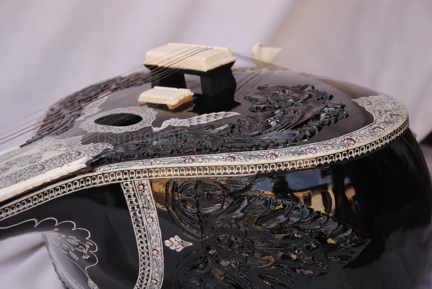 SITAR ROYAL BIRD BLACK GSM005