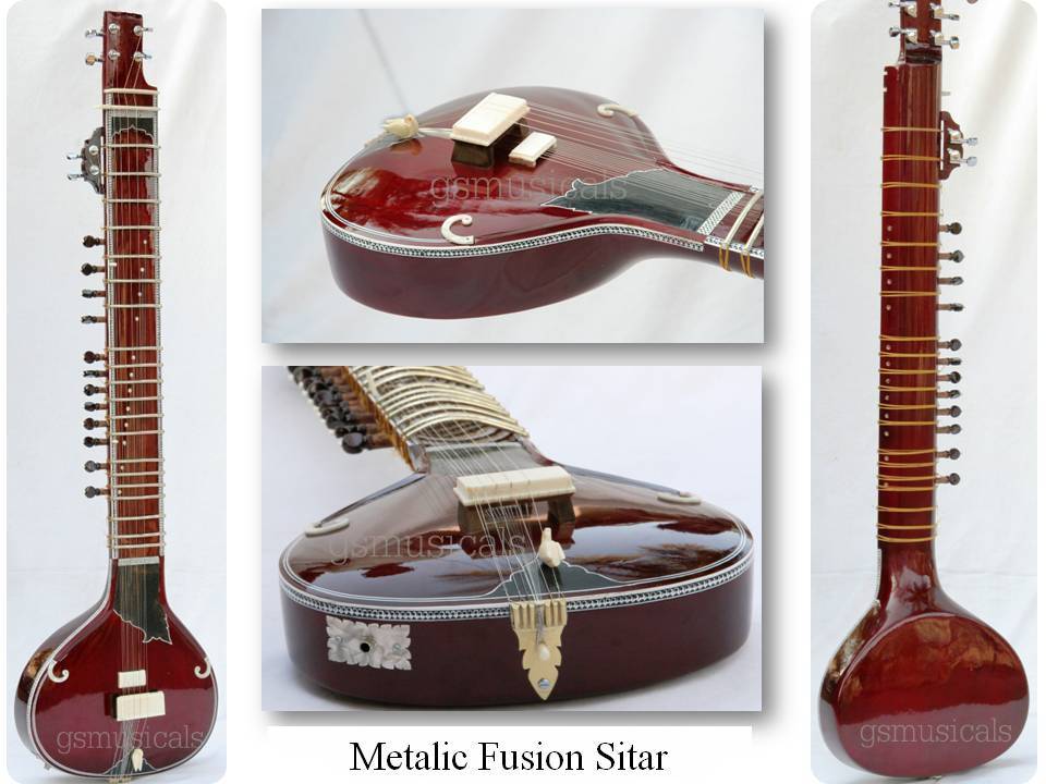 STUDIO SITAR METALLIC RED GSM015