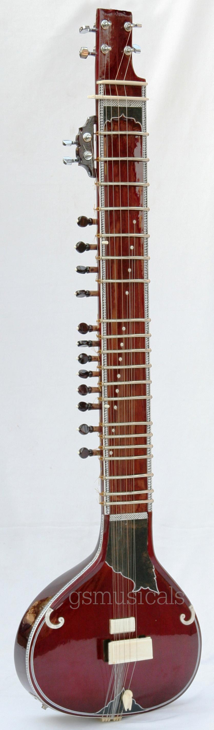 STUDIO SITAR METALLIC RED GSM015