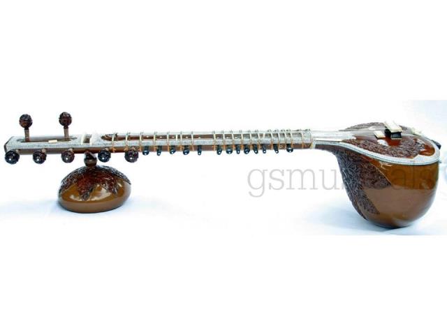 SITAR PROFESSIONAL TEAK WOOD GSM001