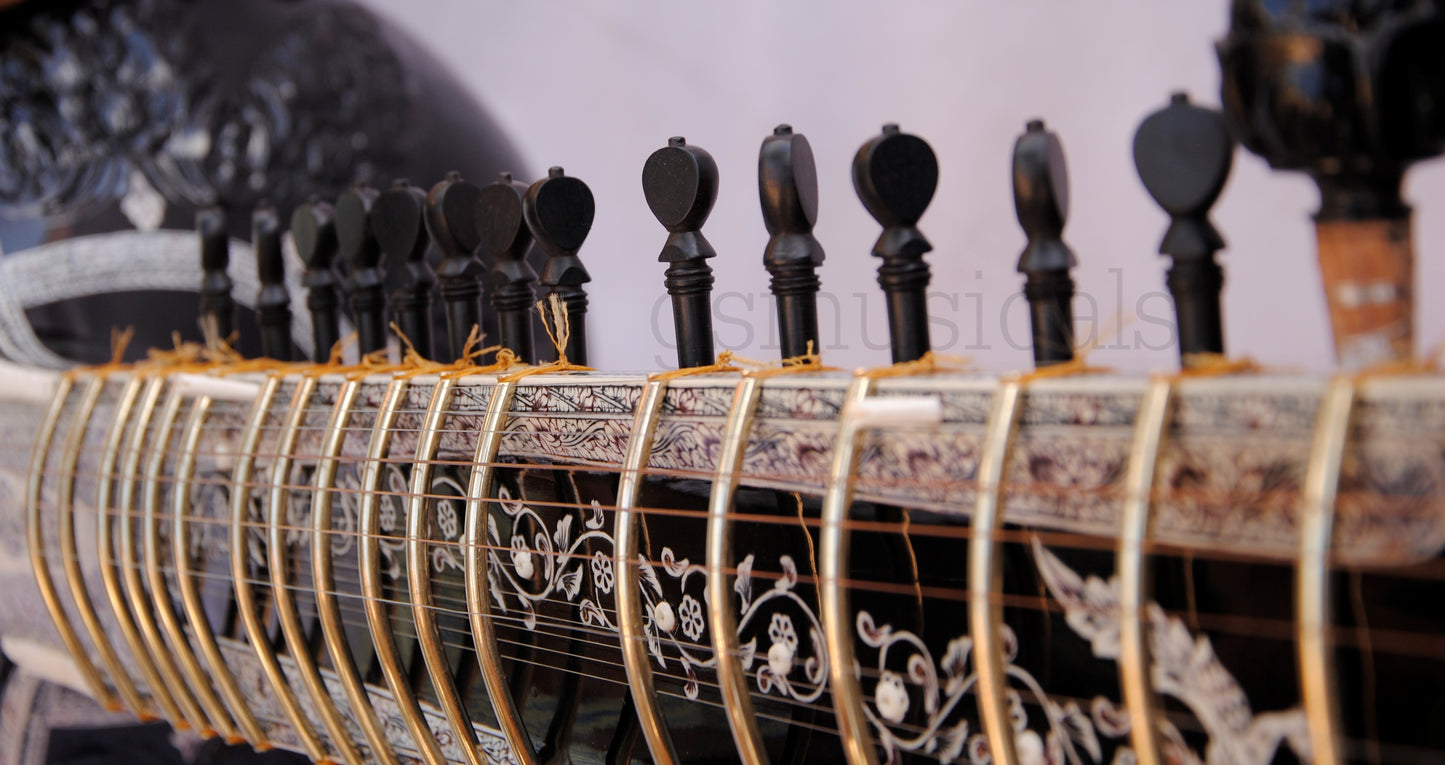 SITAR ROYAL BIRD BLACK GSM005