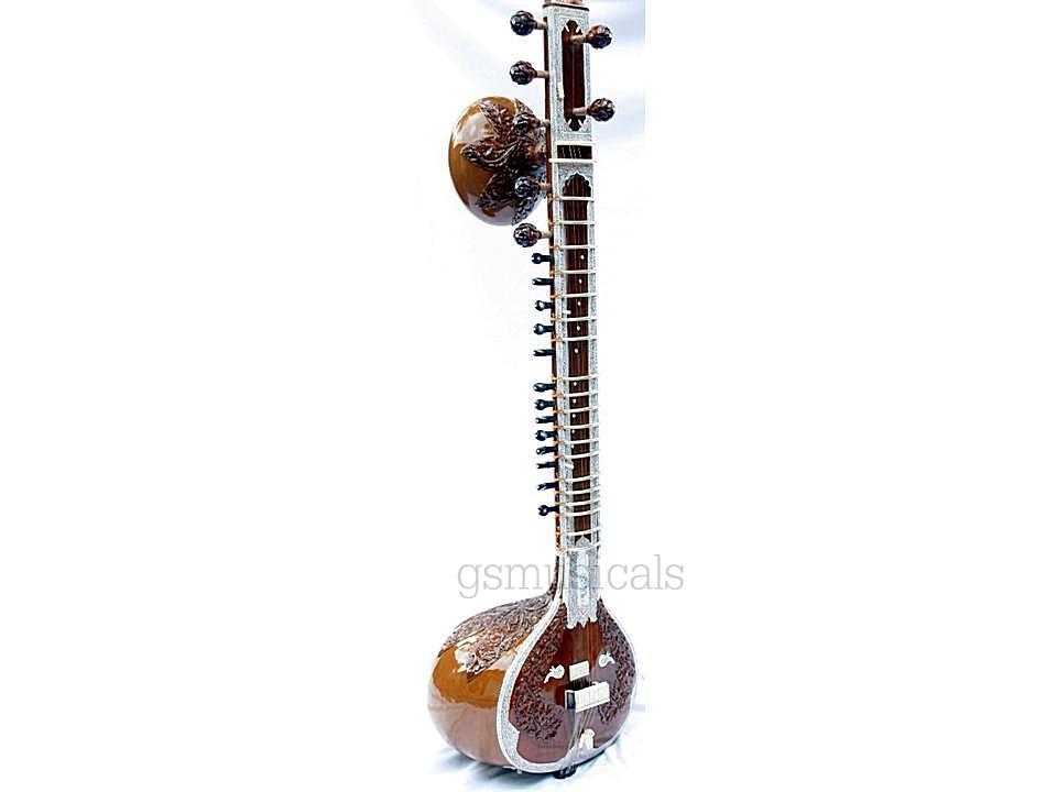 SITAR PROFESSIONAL TEAK WOOD GSM001