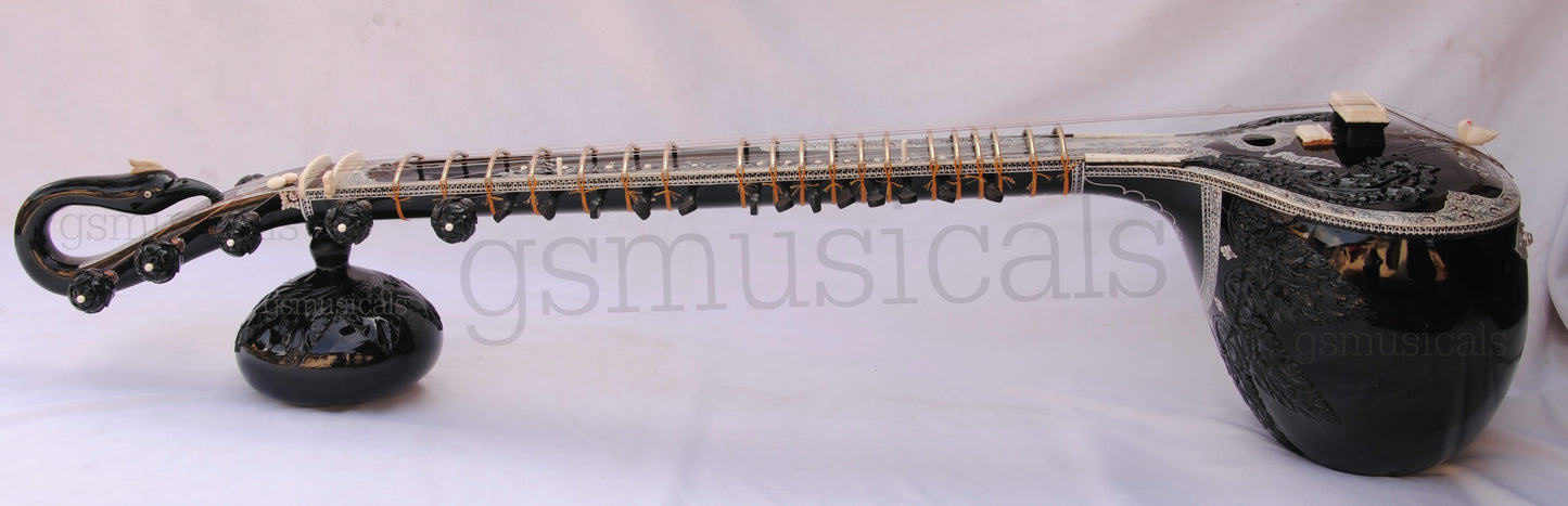 SITAR ROYAL BIRD BLACK GSM005