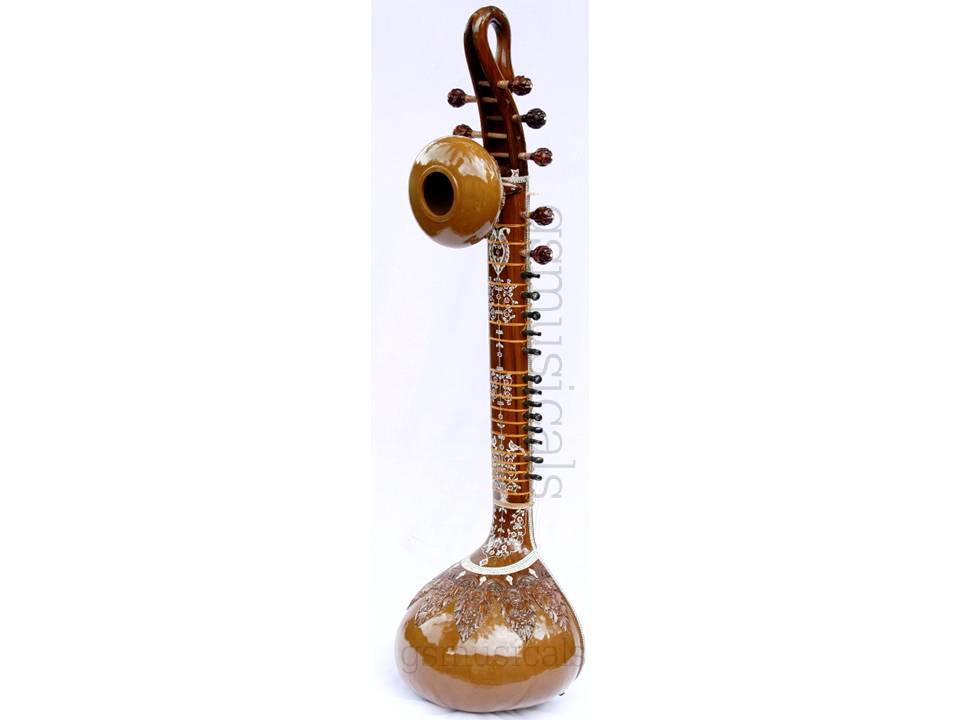 BIRD SITAR PROFFESSIONAL  TEAK WOOD GSM002