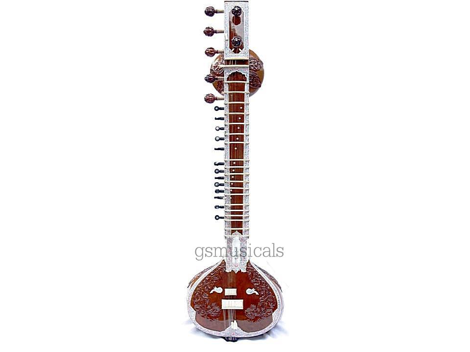 SITAR PROFESSIONAL TEAK WOOD GSM001