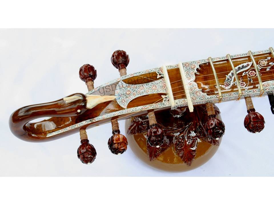 BIRD SITAR PROFFESSIONAL  TEAK WOOD GSM002