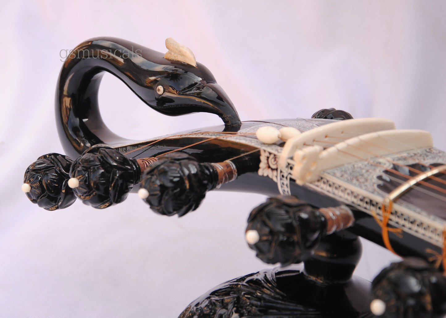 SITAR ROYAL BIRD BLACK GSM005