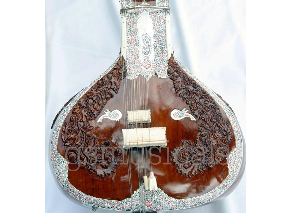 SITAR PROFESSIONAL TEAK WOOD GSM001