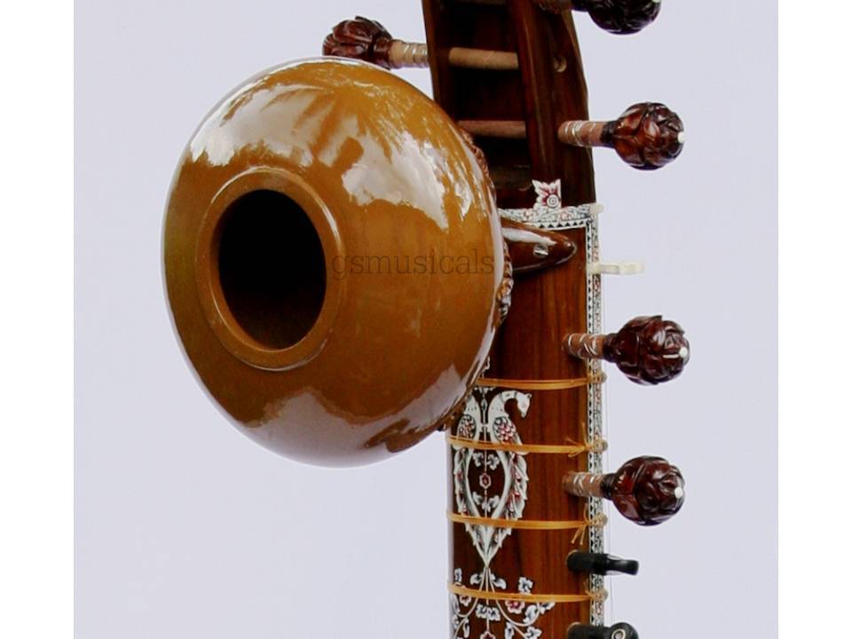 BIRD SITAR PROFFESSIONAL  TEAK WOOD GSM002
