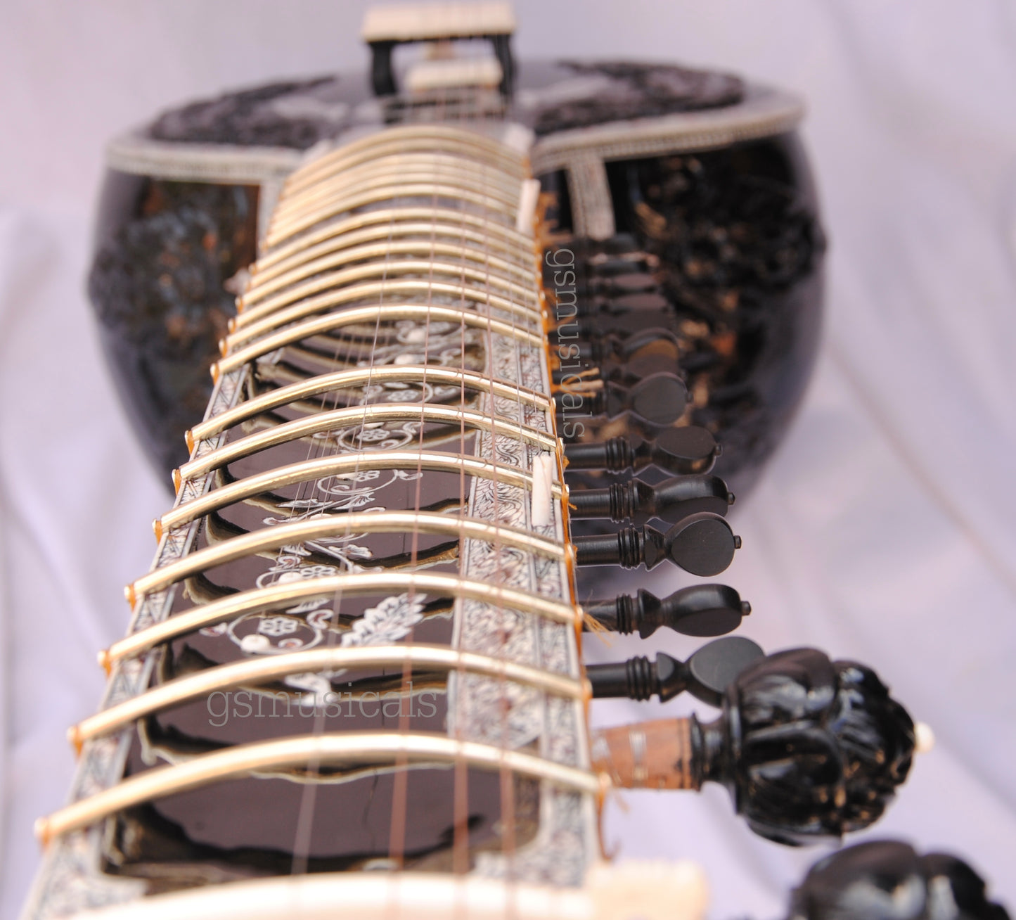 SITAR ROYAL BIRD BLACK GSM005