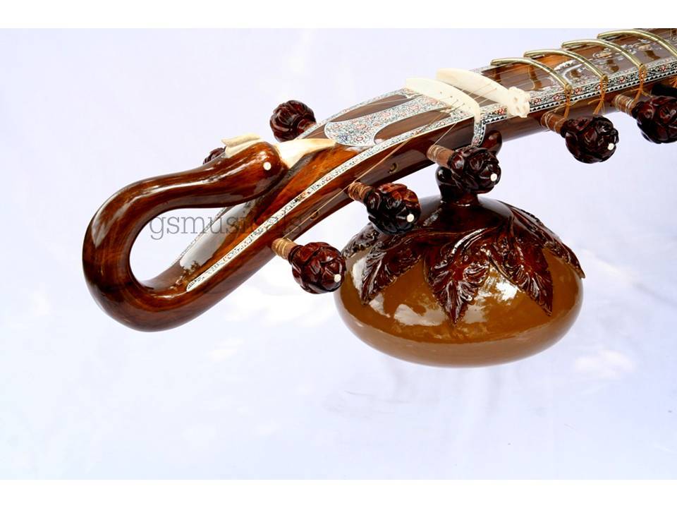 BIRD SITAR PROFFESSIONAL  TEAK WOOD GSM002