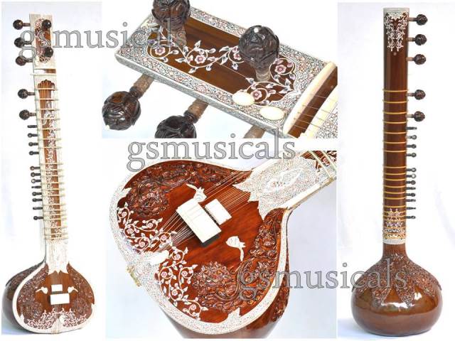 SITAR ROYAL TEAK WOOD PROFFESSIONAL GSM058